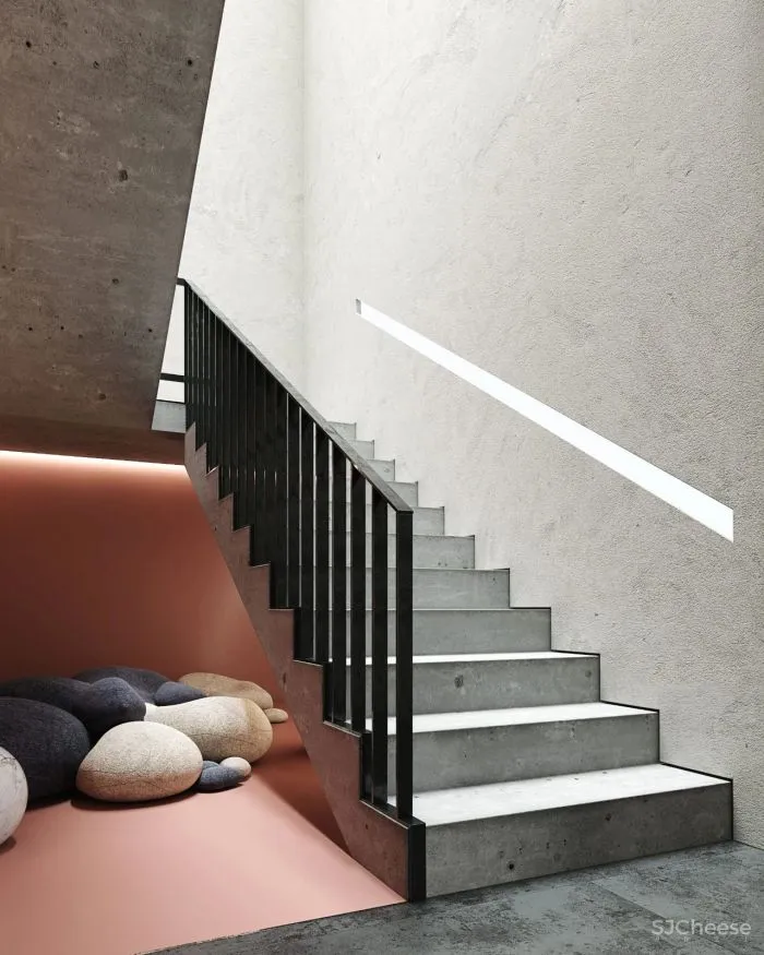 高质主义的双层公寓,兼具艺术与奢华!