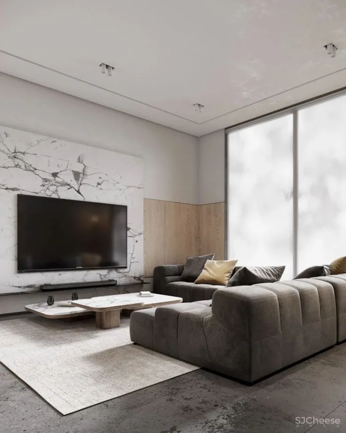 高质主义的双层公寓,兼具艺术与奢华!