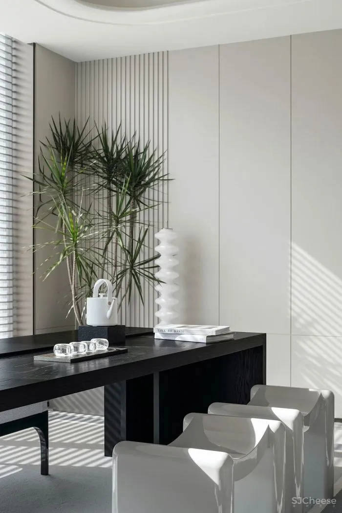 新作丨 莎米斯 x GFD广飞 杭州 620㎡ 跃层豪宅,自然静谧的艺术栖所