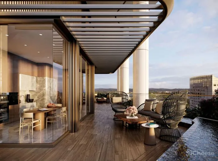 新加坡顶级豪宅正式揭露!270°全景天际线,5居室价值上亿!