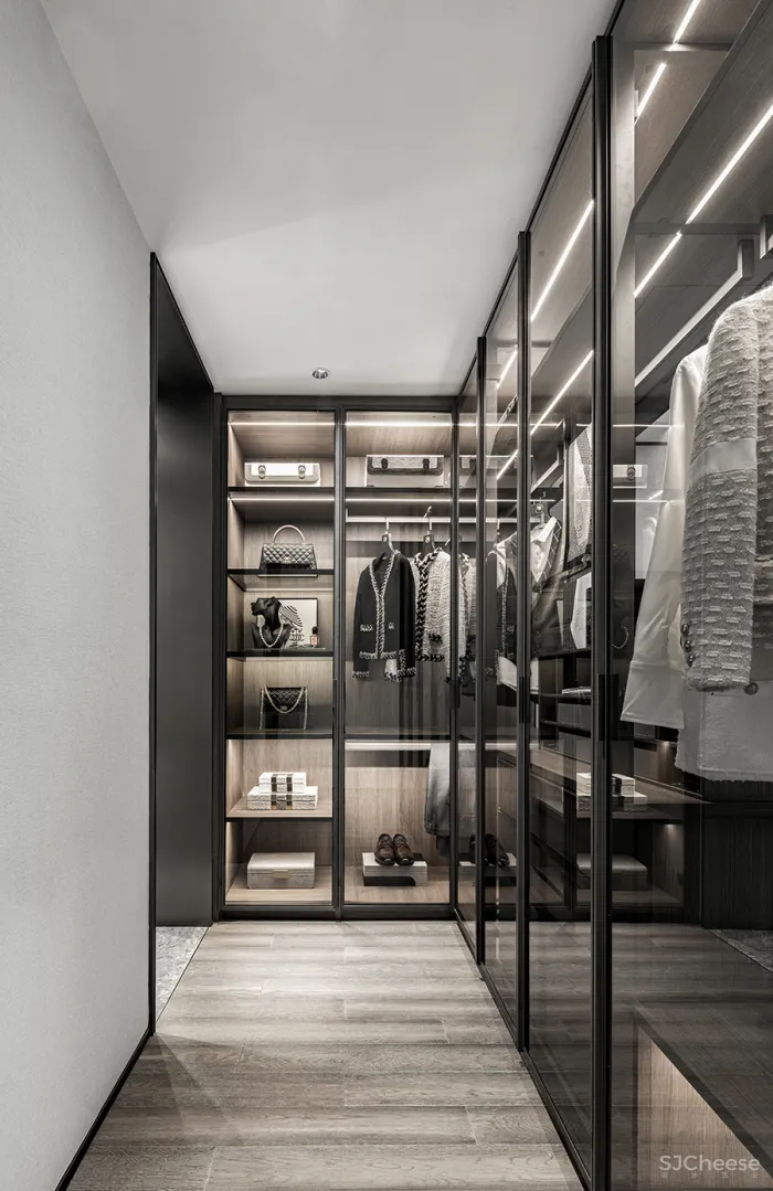 新作丨 SHD山禾设计:180㎡简约大平层,风雅气度,豪宅生活!