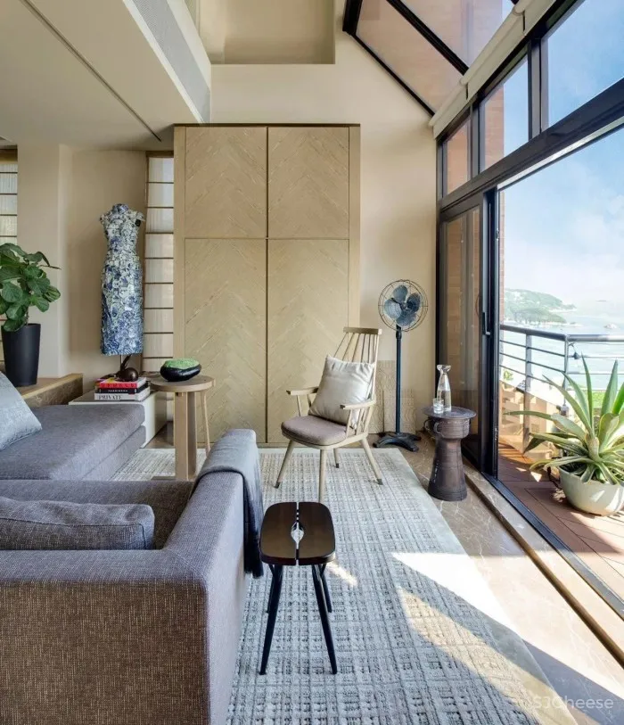 谢柯新作 丨 演绎“自然古朴”，光中生长出的灵动之家