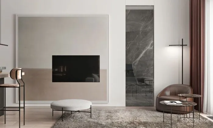 84㎡莫斯科公寓，定义中性优雅色调！