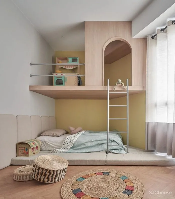 子弹头户型的完美逆袭，超强私领域打造，让家更“好玩”！