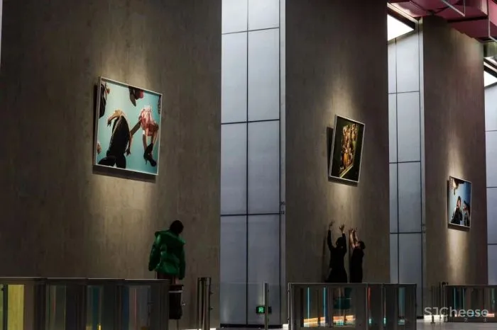 人文、艺术、对话 北京丽泽平安金融中心E01办公大堂