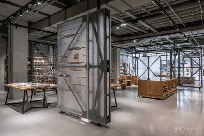 新作 嵌入旋转“结构” 无目的概念书店 罗宇杰工作室