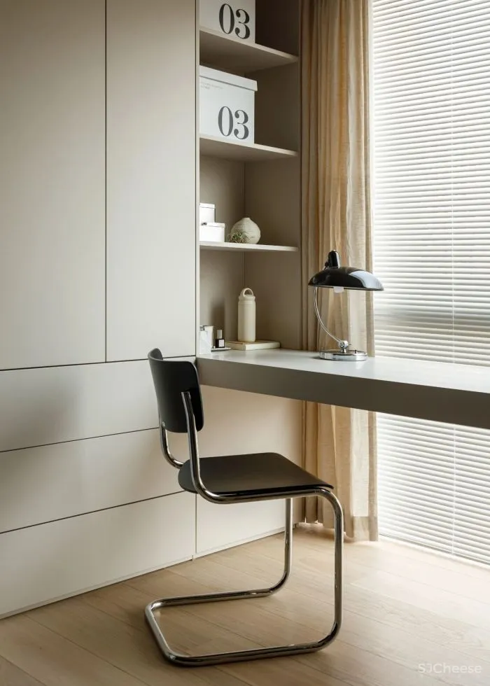 温暖 极简，这个90㎡老房“空”的很诗意