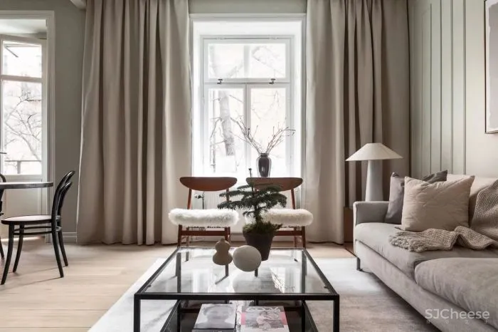 优雅细节,打造78m²现代北欧人居