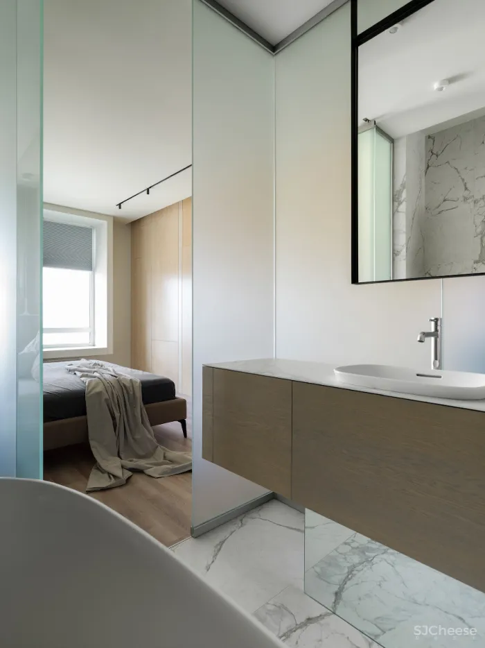 QUADRUM STUDIO │ 现代极简的功能住宅,NN_Flat