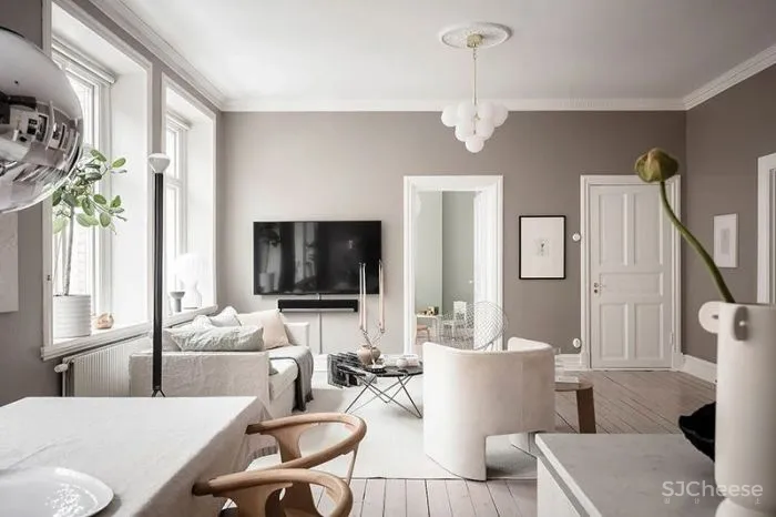 北欧米色空间，温暖舒适！