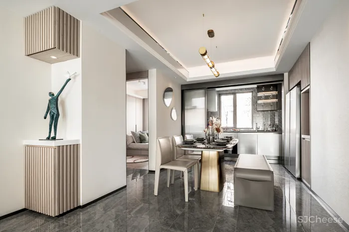 【山禾金缘新作】轻奢雅致 天津上东金茂悦样板间