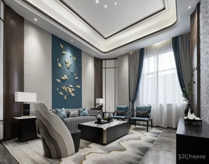 气韵相合,平衡而有序的东方意境空间│米洛映象