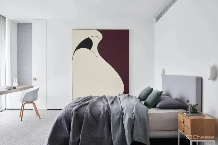 因为有了它,2000多平黑白灰的极简大宅,竟然没那么高冷了!