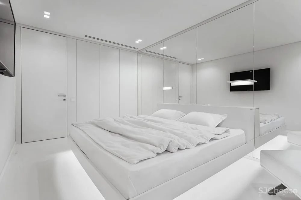 全白色内饰打造凉爽净度