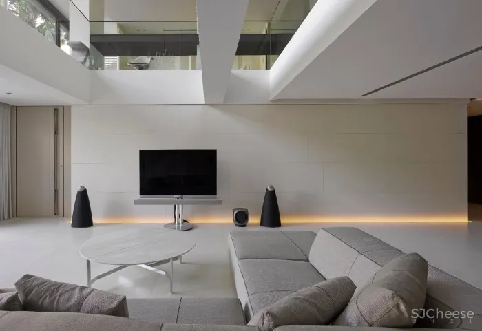 自由平面——台北220㎡复式豪宅︱水相设计