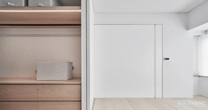 拒绝循规蹈矩,从三室改一室,这个100平米的住宅被改的十分有趣