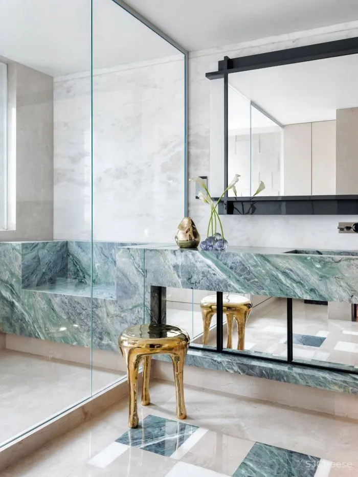 混合文化对冲的公寓,碰撞出鲜艳的艺术美感!