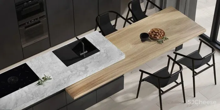 如何完善黑色，白色，木质-灰色调色板