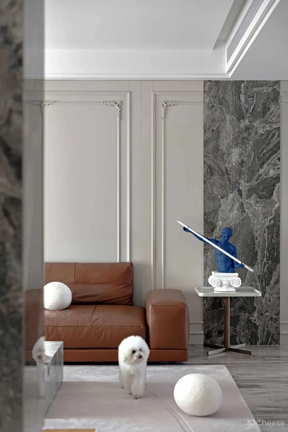 杭州尔间设计丨相半一个幸福的四口之家