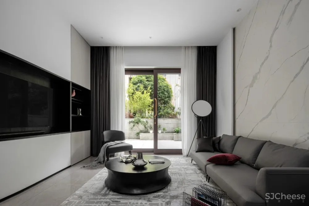 220㎡下跃五居室,现代摩登范儿 宏福樘设计