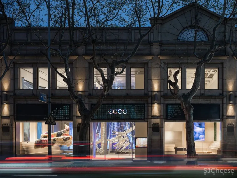 新作丨 红山设计 ECCO全球旗舰店造梦空间,未来世界的修辞