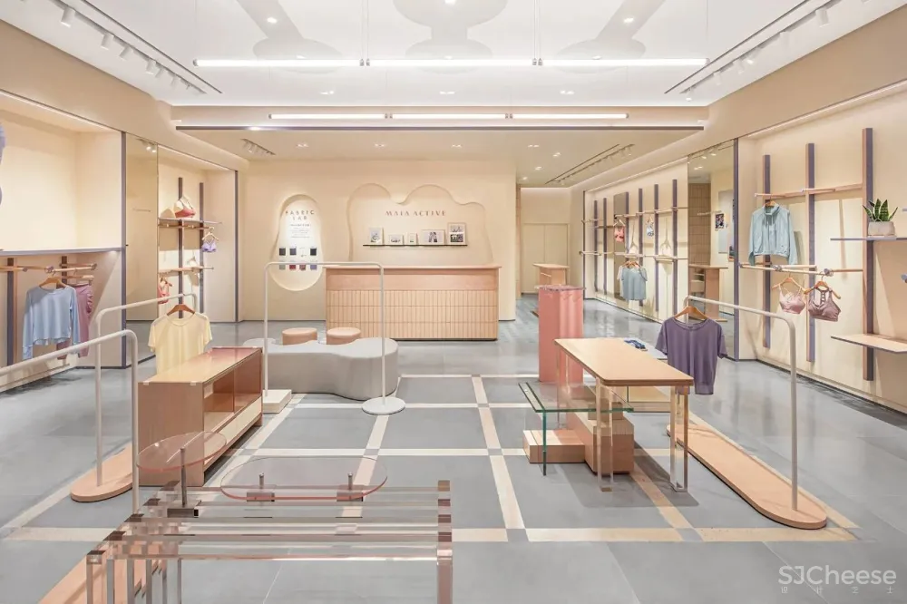 奶油黄色让顾客与空间更加贴近