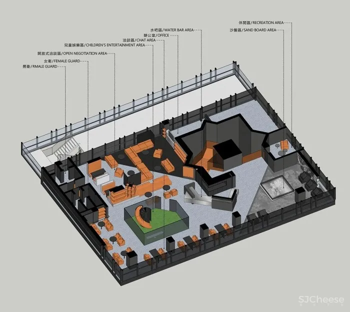 森境设计王俊宏丨广东江门.海悦尚珩华庭售楼处