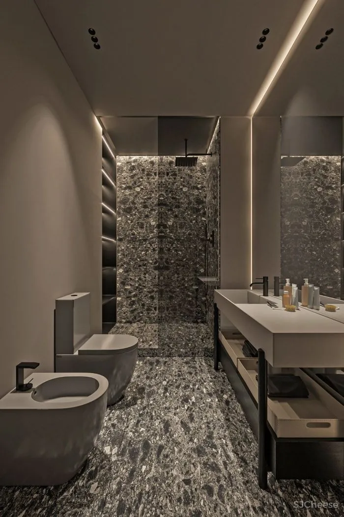 100㎡高级灰空间,极具设计感!