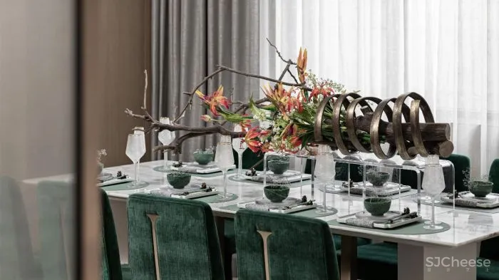 莫兰迪色调，诠释东方禅意 现代美学 YORO御融设计