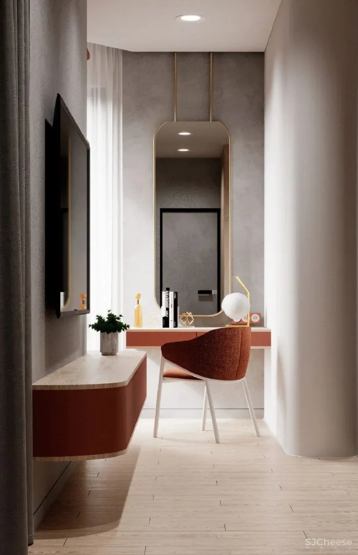 热烈红爱意满满的家