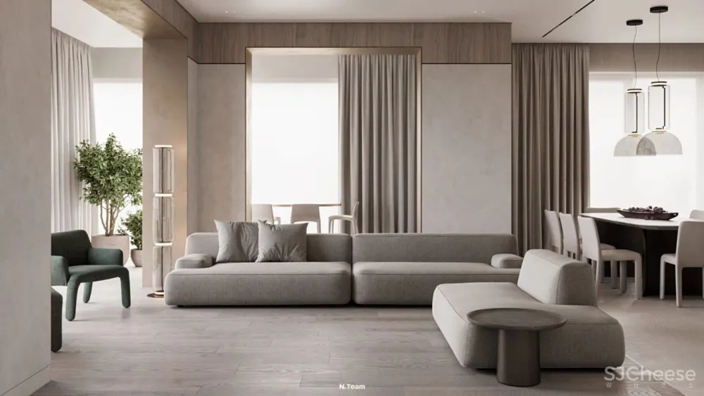 N.Team Design新作|现代居住生活方式