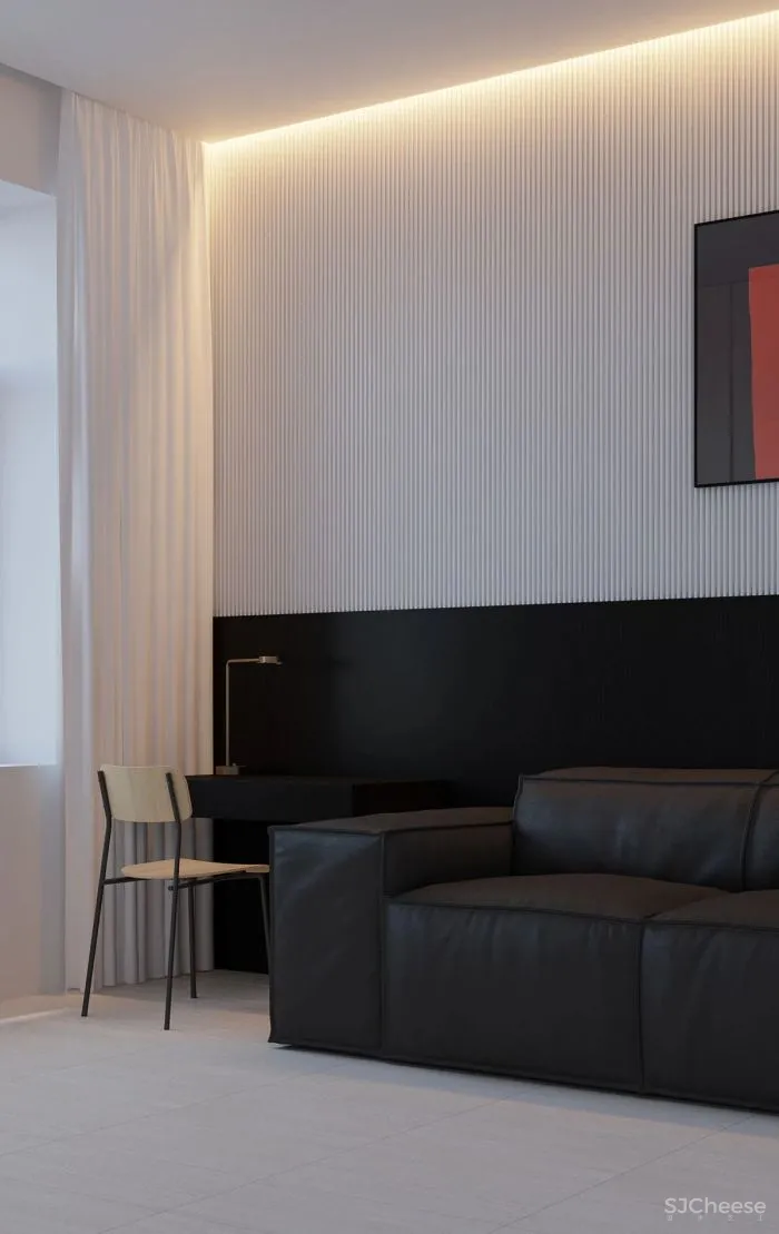 182㎡ 极简设计,美的如此纯粹!