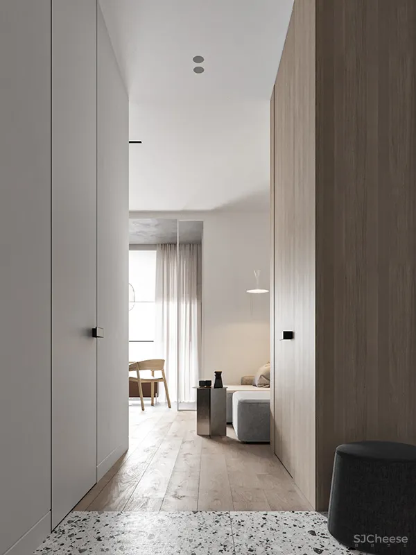 60㎡ 一室户,这样设计真显大!