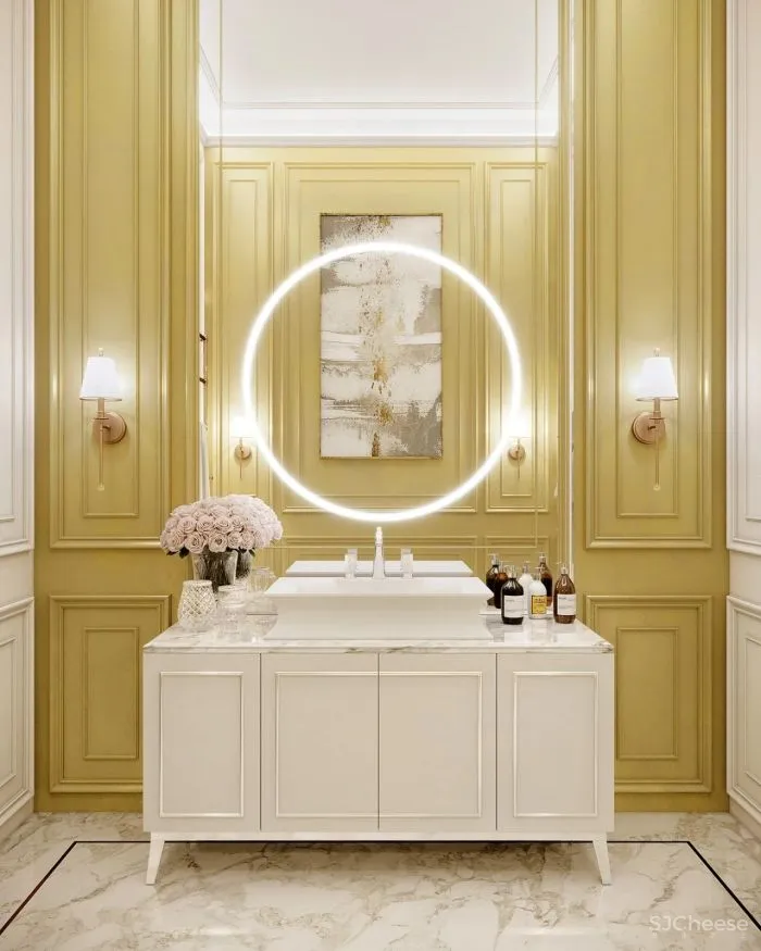 129㎡一居室,古典与现代的气氛,好迷人!