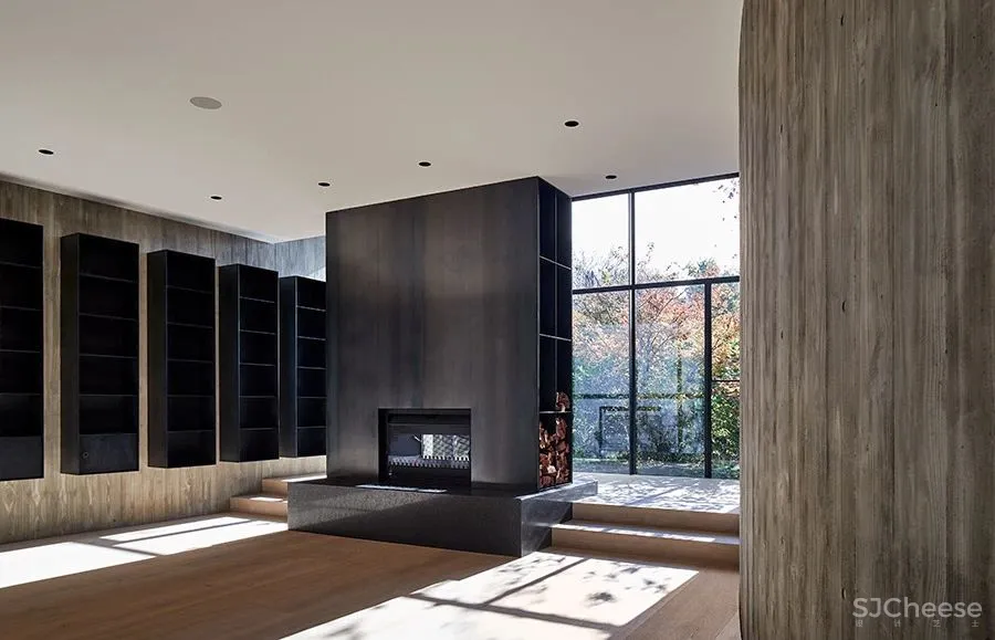 Wood Marsh Architecture丨墨尔本“雕塑”住宅，将现代艺术放大