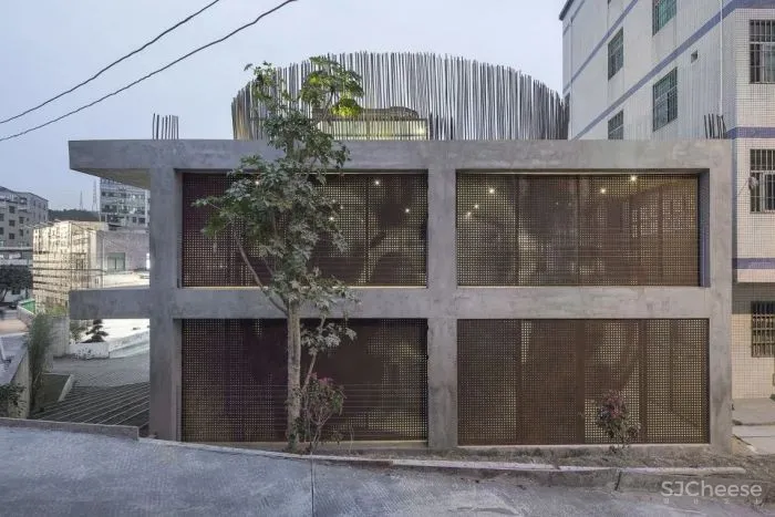 会“呼吸”的多米诺展馆 深圳大学 本原设计研究中心