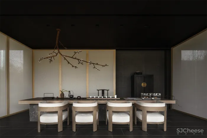 ONE CU 壹方设计 见山茶庐,林中低语