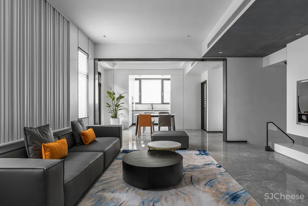 新作丨上海 360㎡ 私宅别墅,黑白格调 · 气质非凡!