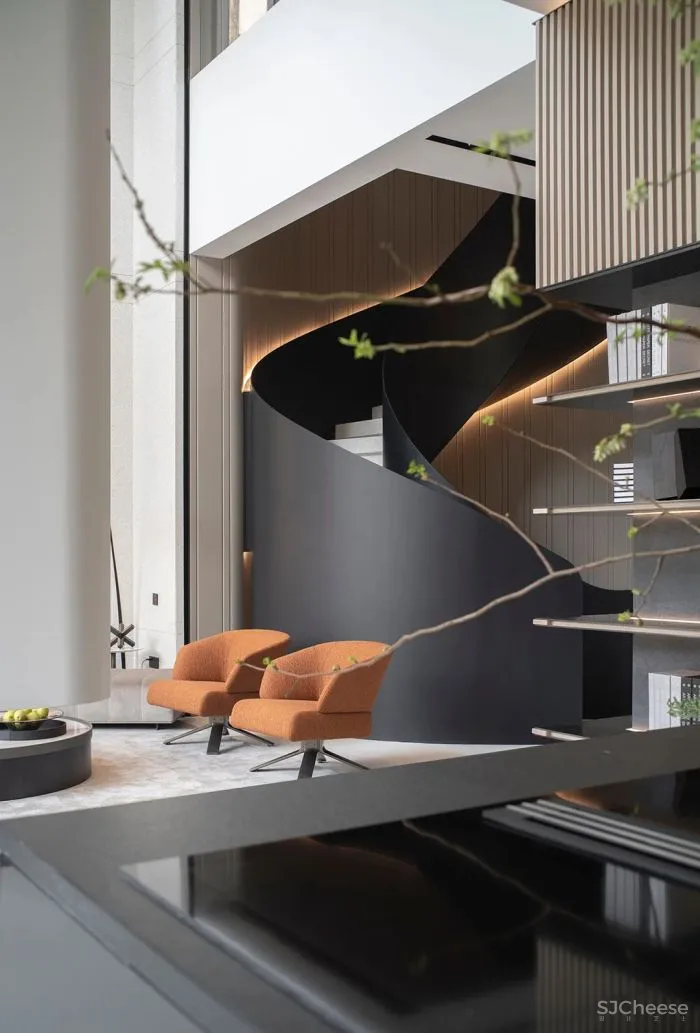 新作丨 孙建亚 896㎡ 极致私宅,一道和光,温润沁人