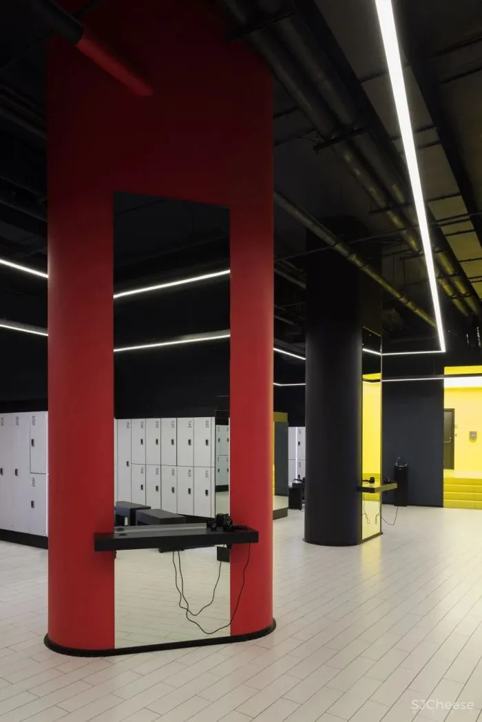 运动的不同维度 莫斯科Kometa Black健身俱乐部