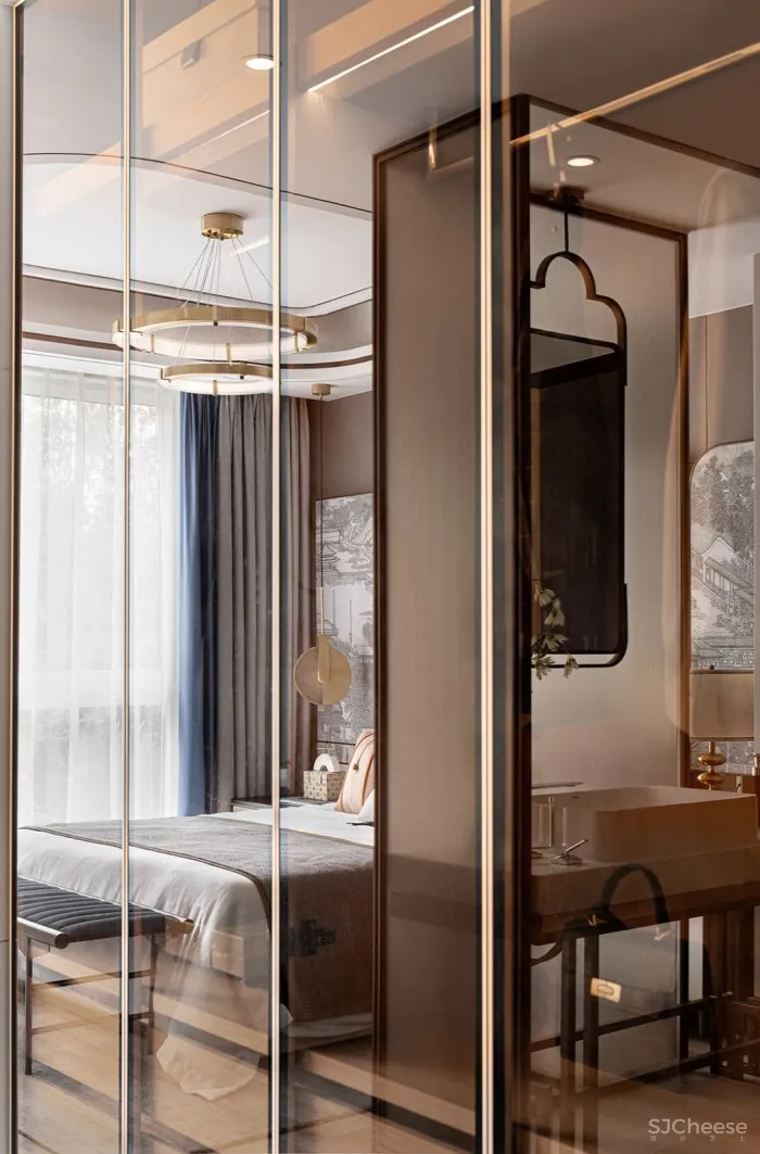 EHOO易虎设计 | 西充泽京西樾府E户型样板房