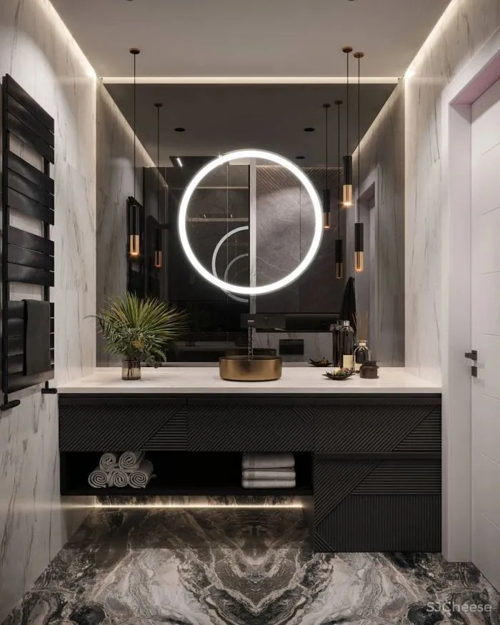 129㎡一居室,古典与现代的气氛,好迷人!