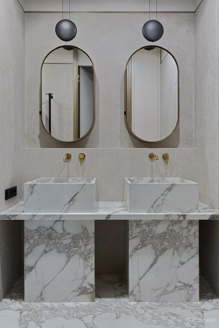 莫斯科现代时尚公寓设计,太有味道了