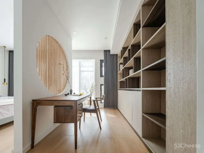 纯白与原木色系,回归家的质朴与纯粹 成都初一设计