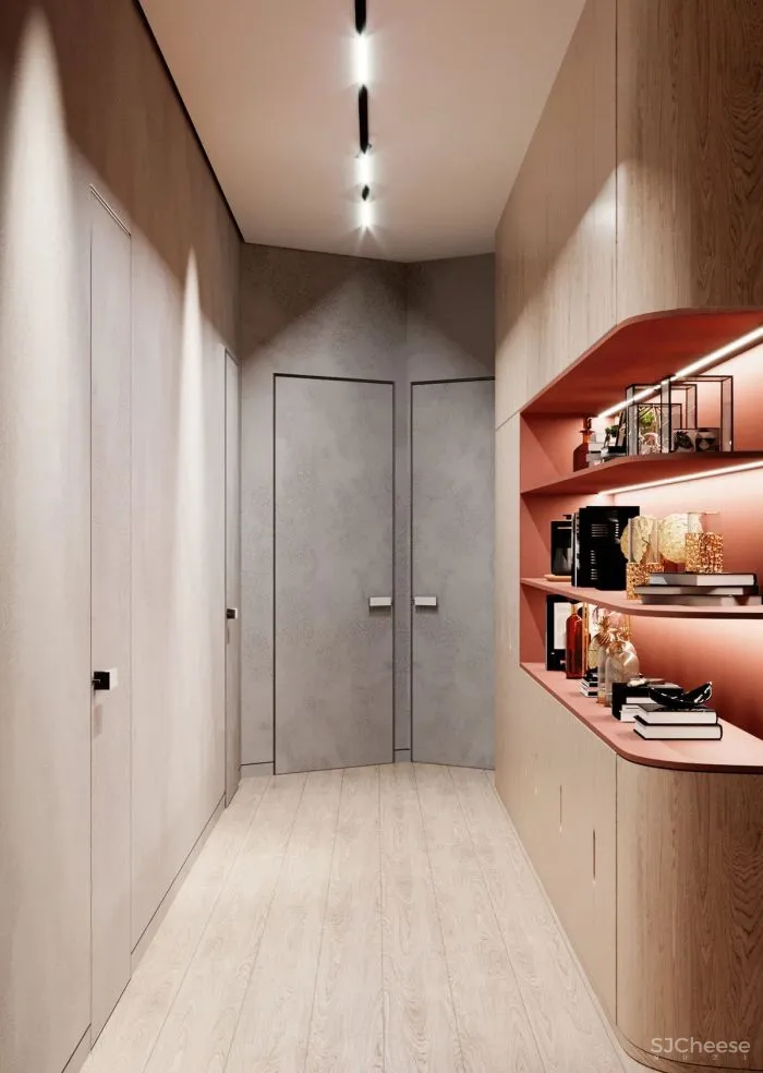 热烈红爱意满满的家