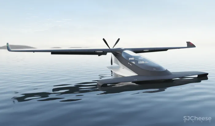 极星新出概念设计,海上别墅配飞机,未来隐世豪宅的样子