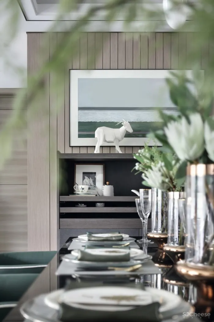 生活的自然都市诗歌,合肥翡翠天际166户型样板间 / 羽果设计