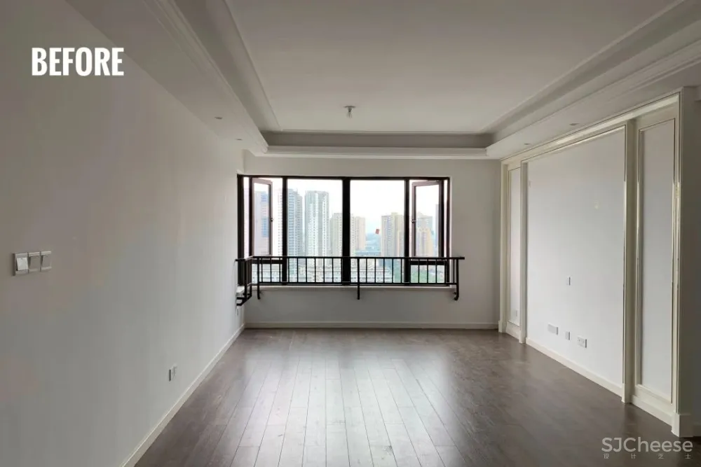 120㎡现代空间,高密度生活下的舒缓居所 宏福樘设计