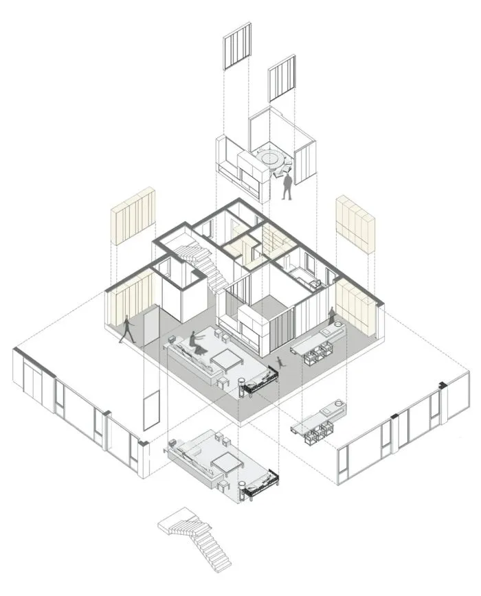 台北城市陳連武新案 開展的卷軸As the handscroll painting unfurls…