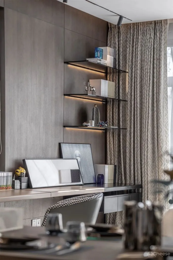 新作|艺烁国际:135㎡梦幻空间中的速度与激情